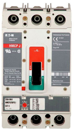 Eaton HMCPJ250L5L Molded Case Breakers (MCCBs) (Repackaged)