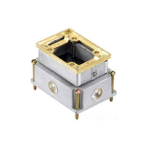 ABB 641-1-G-FLUSH-SVC-FLR-BX-35CU-HUB3/4IN Floor Electrical Boxes ABB 641-1-G-FLUSH-SVC-FLR-BX-35CU-HUB3/4IN Floor Electrical Boxes