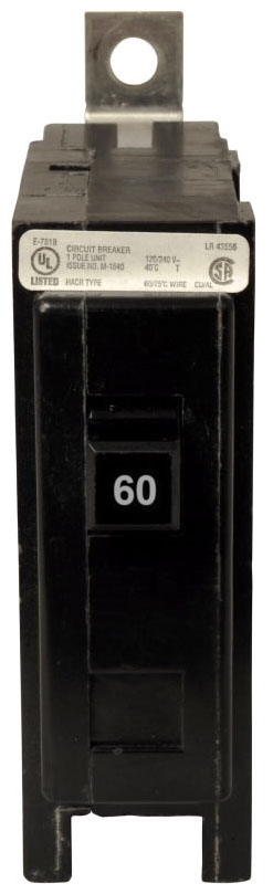 Eaton QBHW1060 Non-Interchangeable Industrial Circuit Breaker (Used)