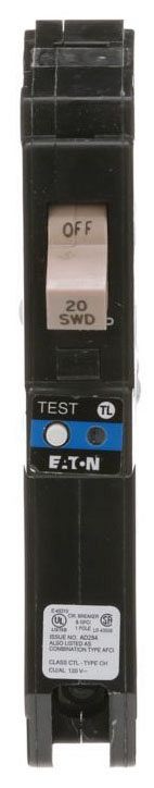Eaton CHFN115AF Arc Fault Circuit Breaker (Used)