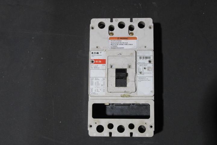 Eaton KD3400F Molded Case Circuit Breaker Frame (Damaged, For Parts or Repair)