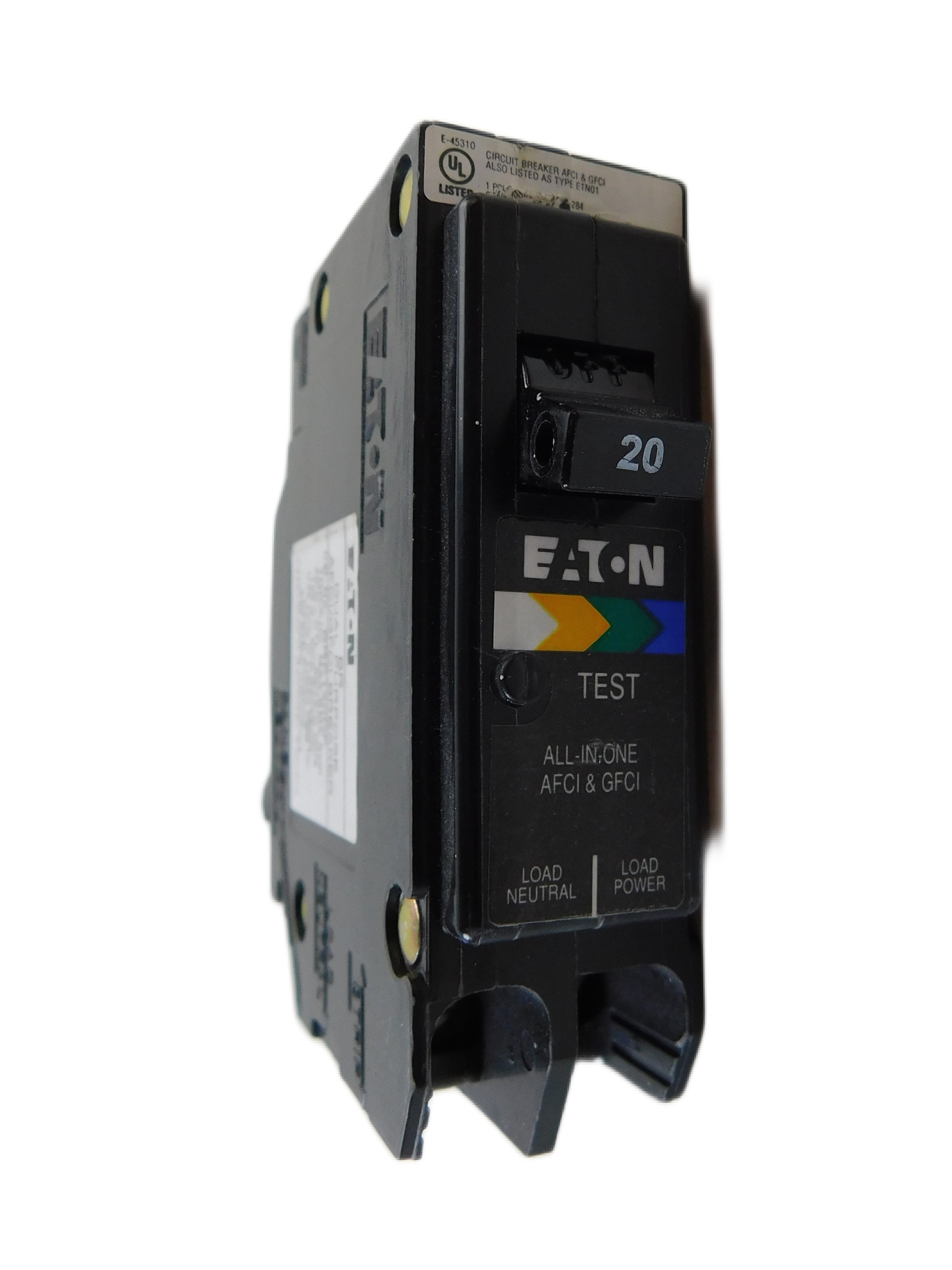 Eaton BRP120DF Arc Fault/Ground Fault Circuit Breaker