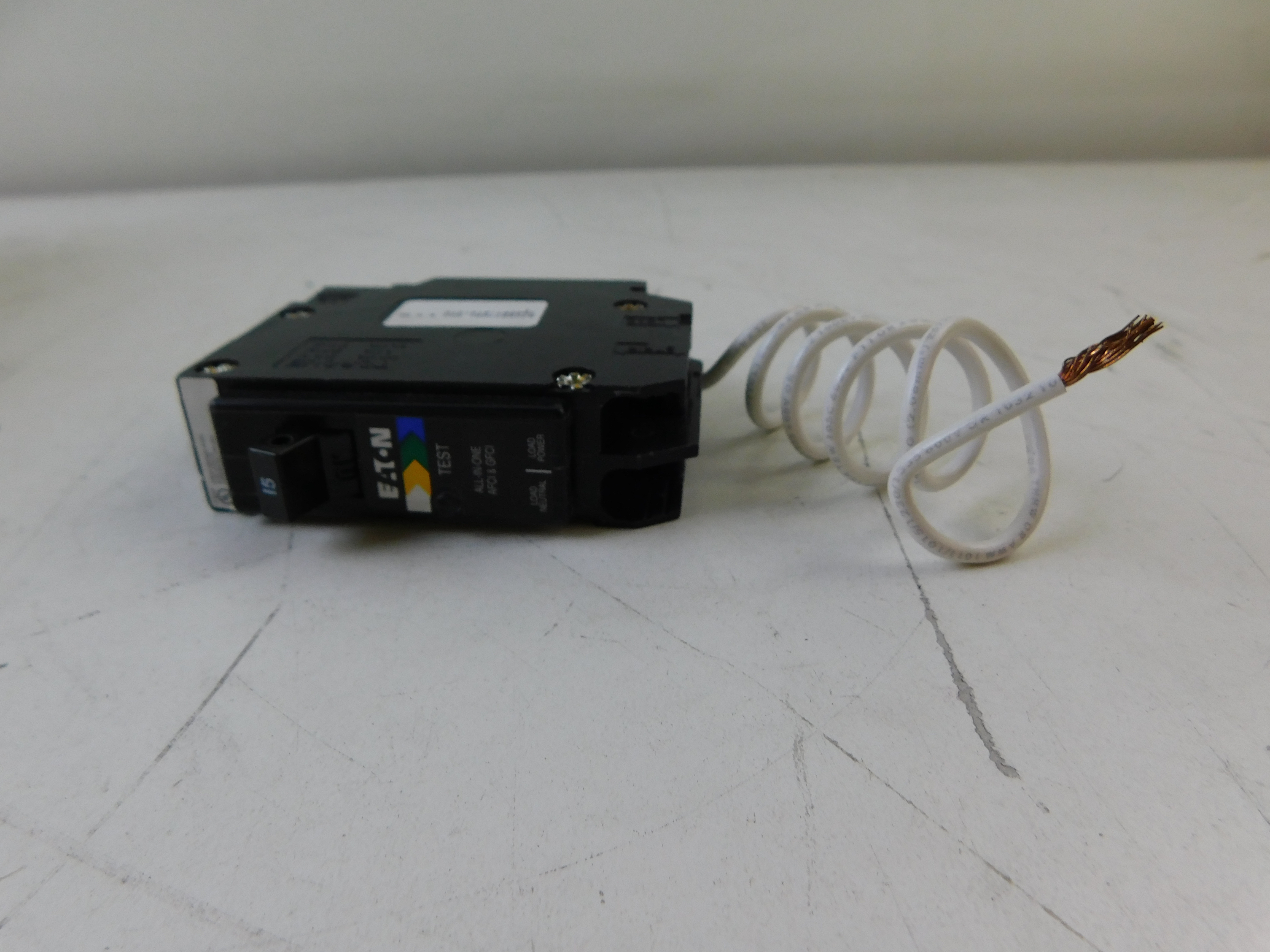 Eaton BRN115DF Arc Fault/Ground Fault Circuit Breaker (Used)