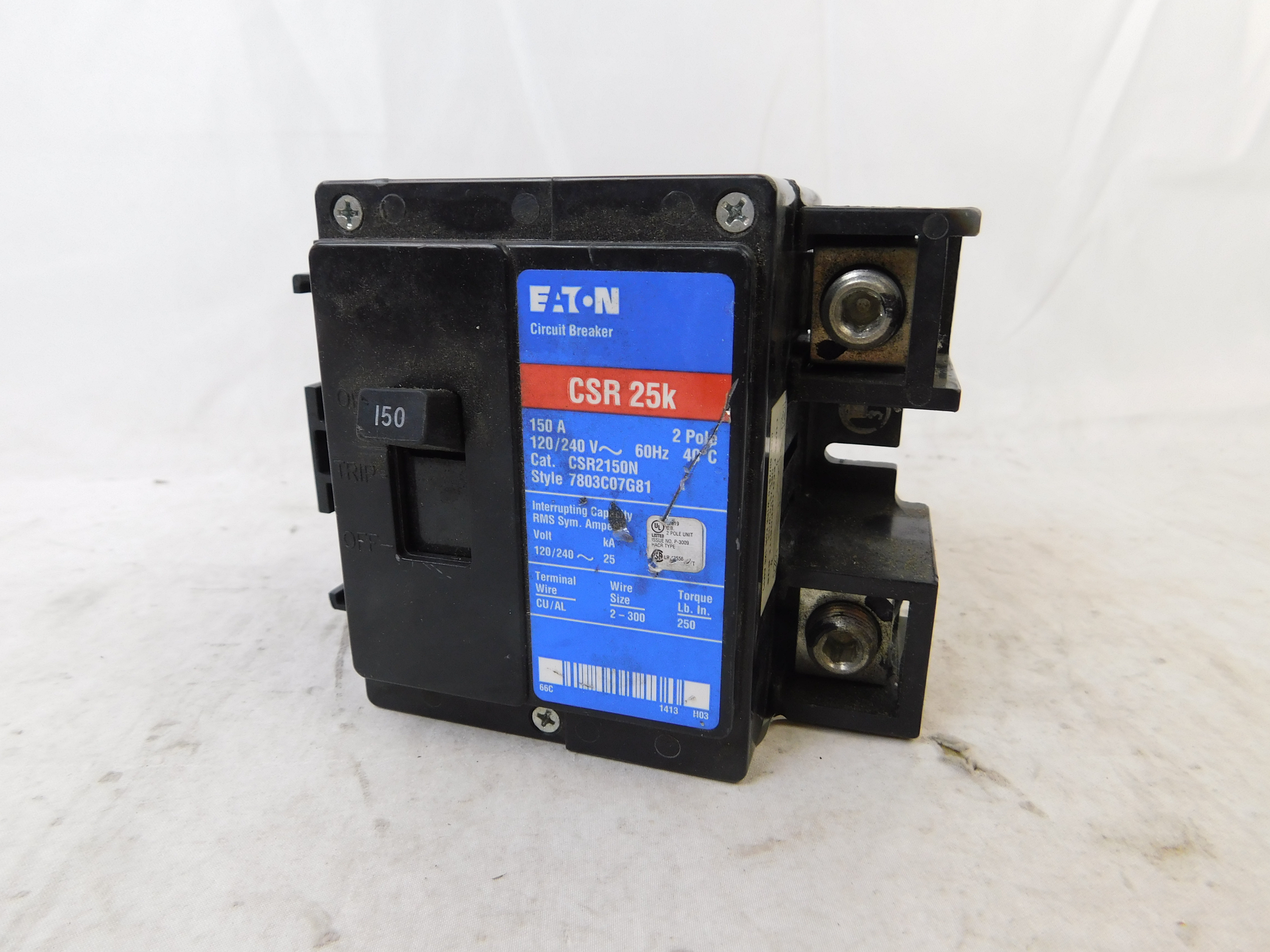 Eaton CSR2150N Circuit Breaker Kit (Used)