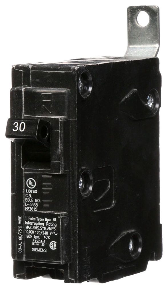 Siemens B130 Panelboard Circuit Breaker (Used)