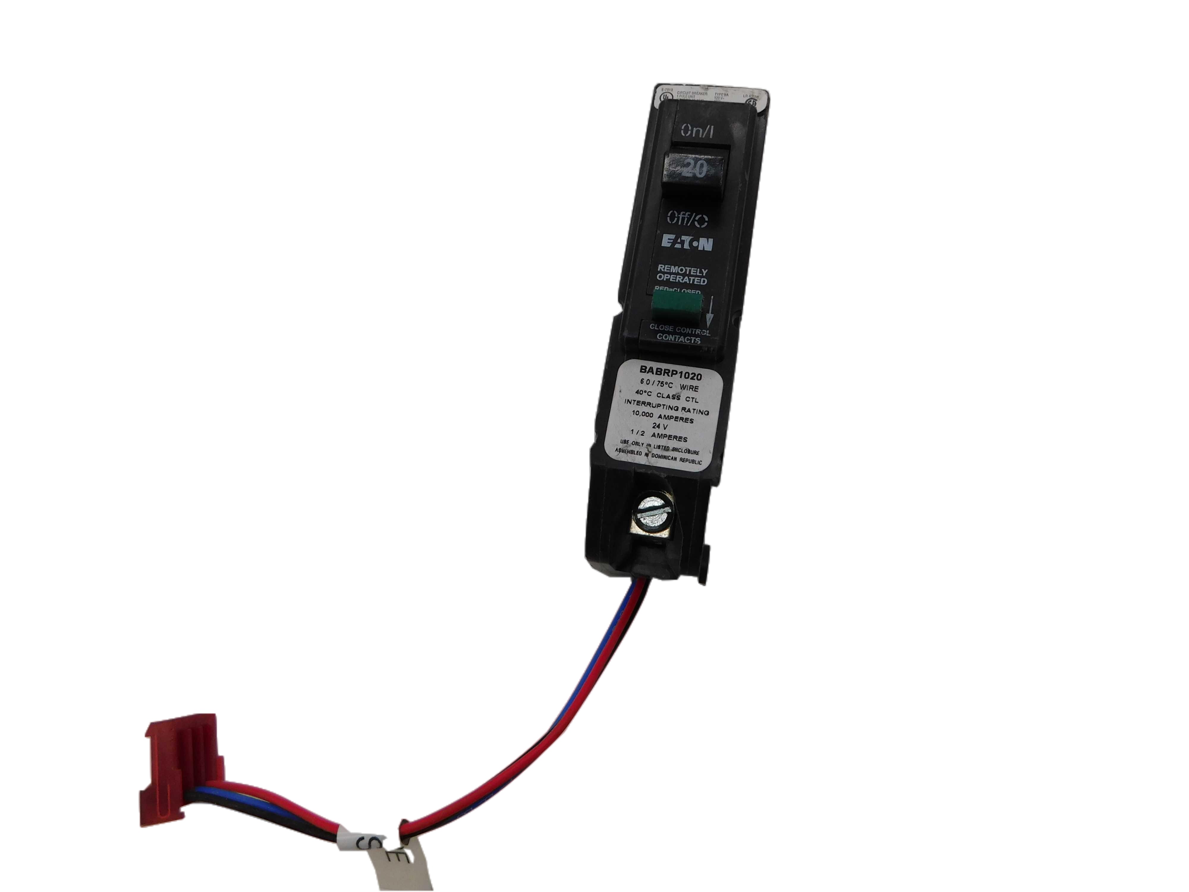 Eaton BABRP1020 Ground Fault Circuit Breaker (Used)