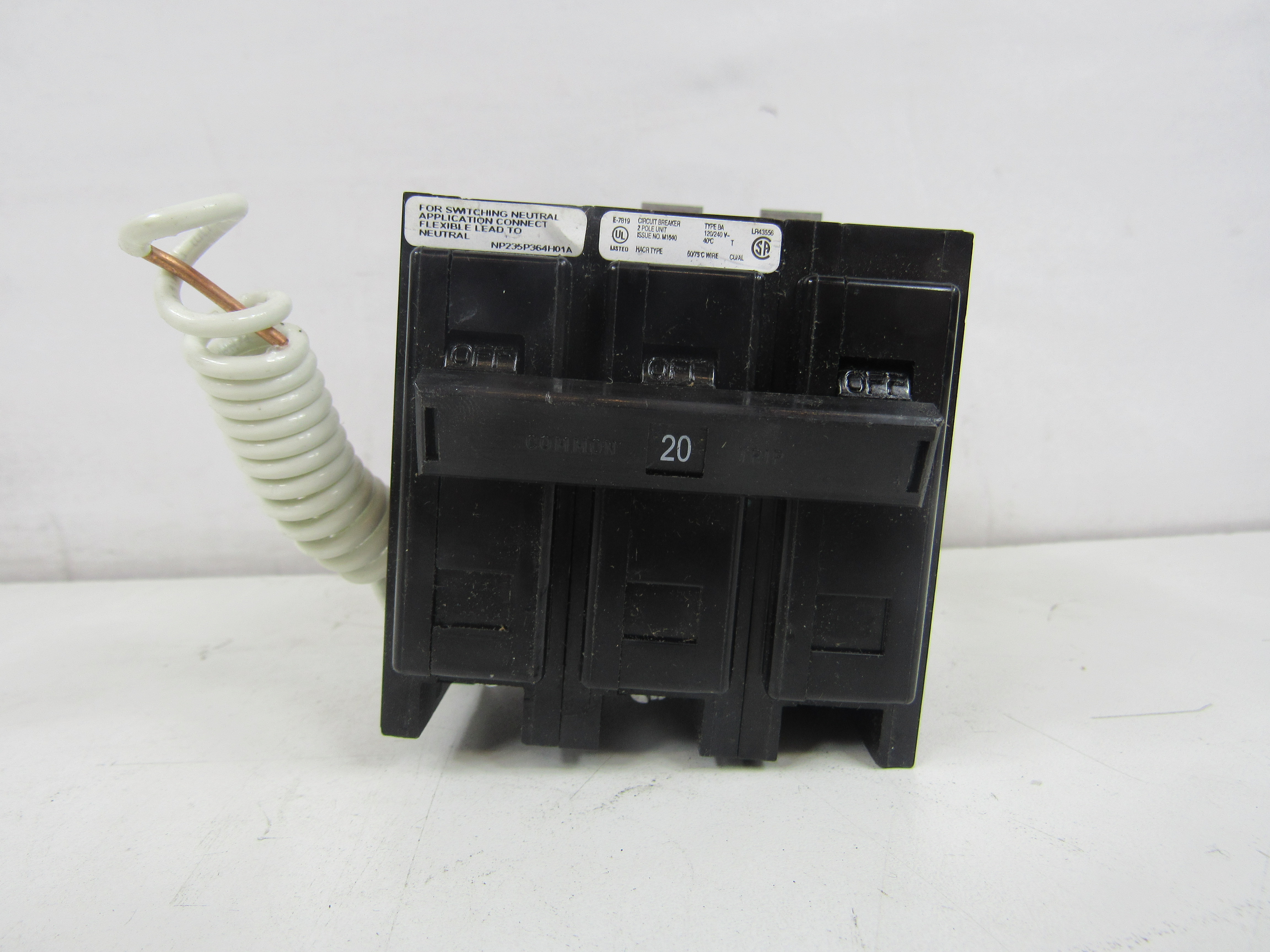 Eaton BAB3020C FDC Circuit Breaker