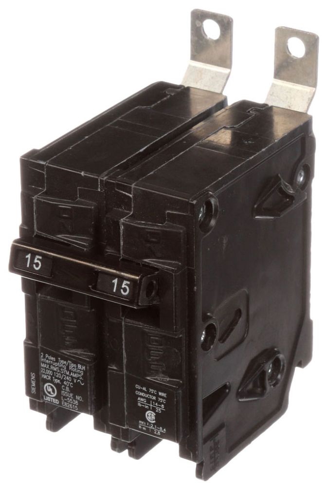 Siemens B2125 Miniature Circuit Breakers (MCBs) (Used)
