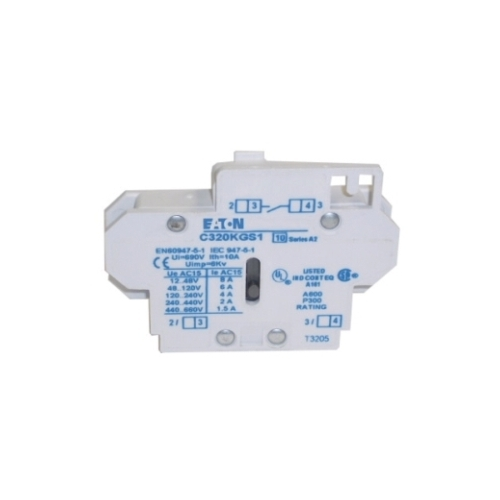 Eaton C320KGS1 Contactor Auxiliary Contact