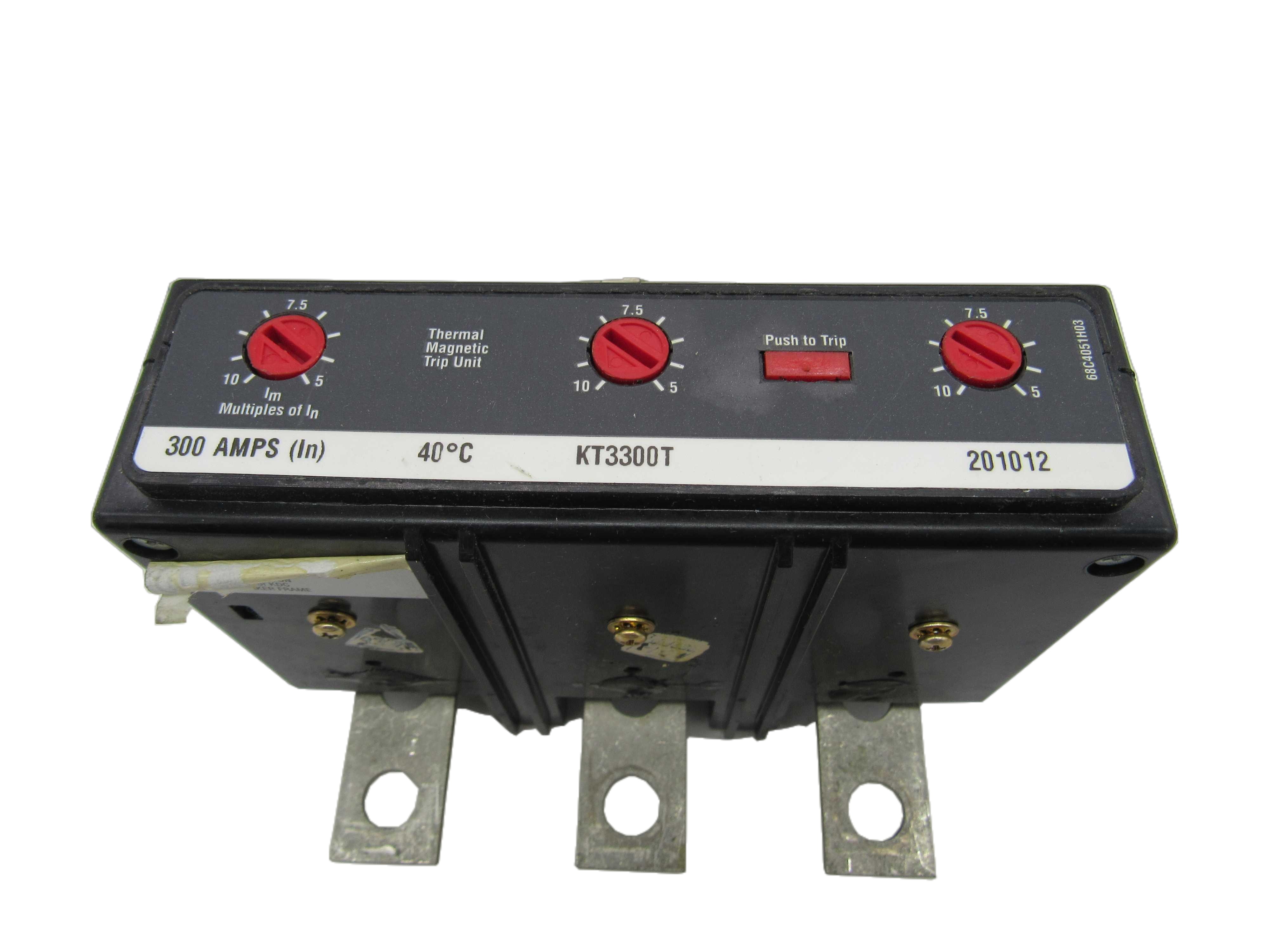 Eaton KT3300T Molded Case Circuit Breaker Trip Unit (Used)