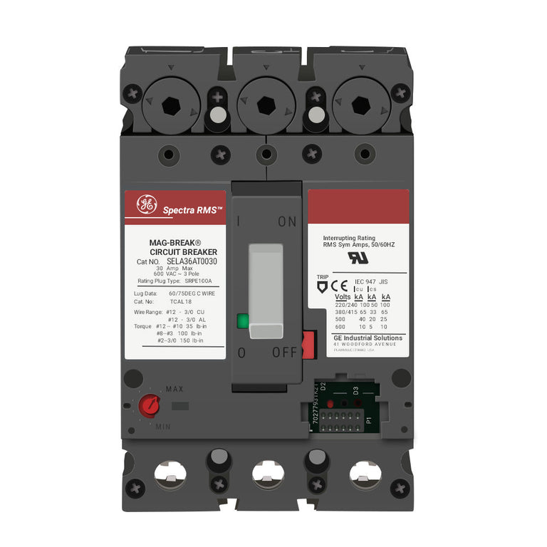 ABB GE Industrial Solutions SEPA36AT0060 Molded Case Circuit Breaker ABB GE Industrial Solutions SEPA36AT0060 Molded Case Circuit Breaker