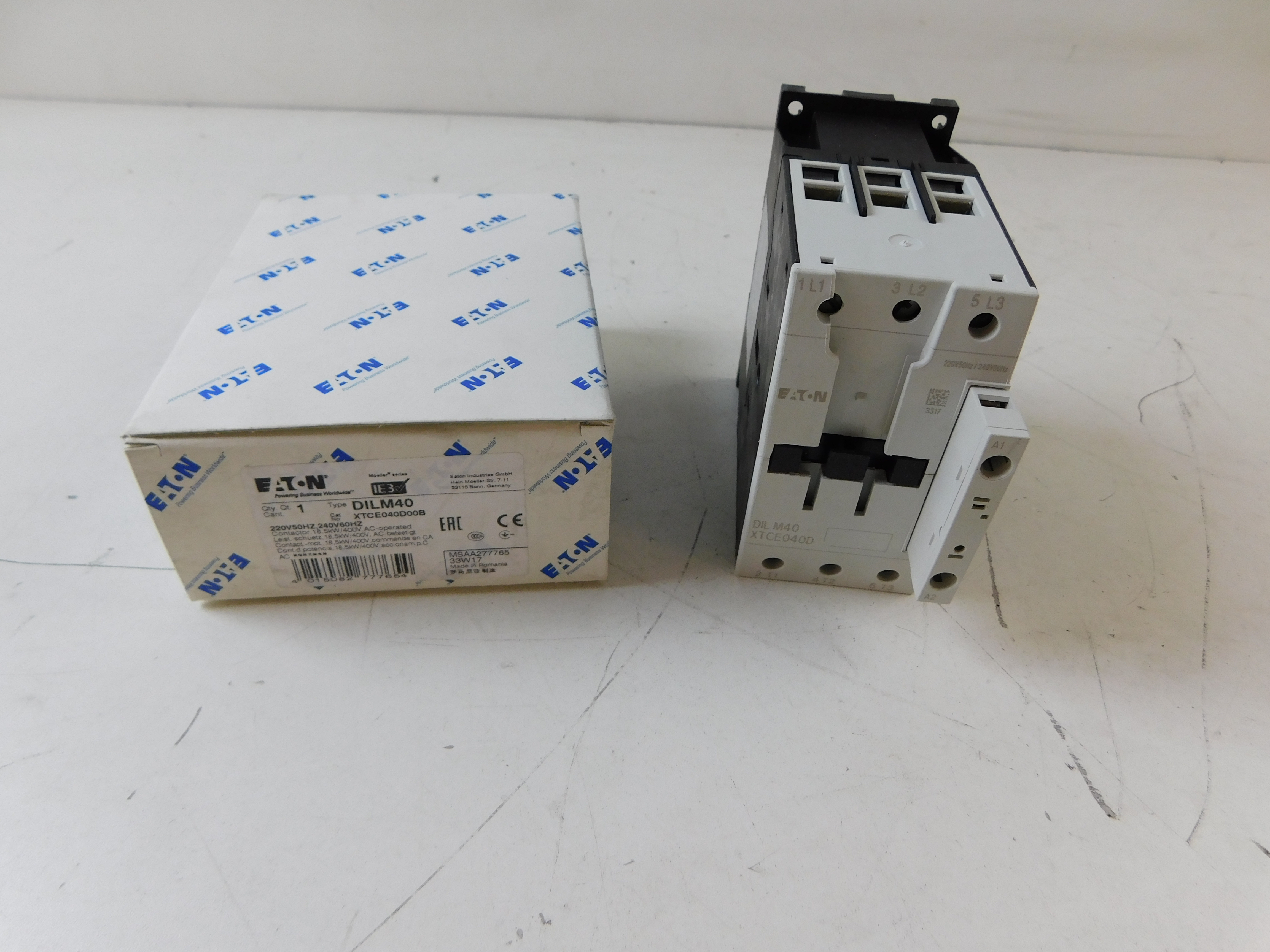 Eaton XTCE040D00B IEC Contactor