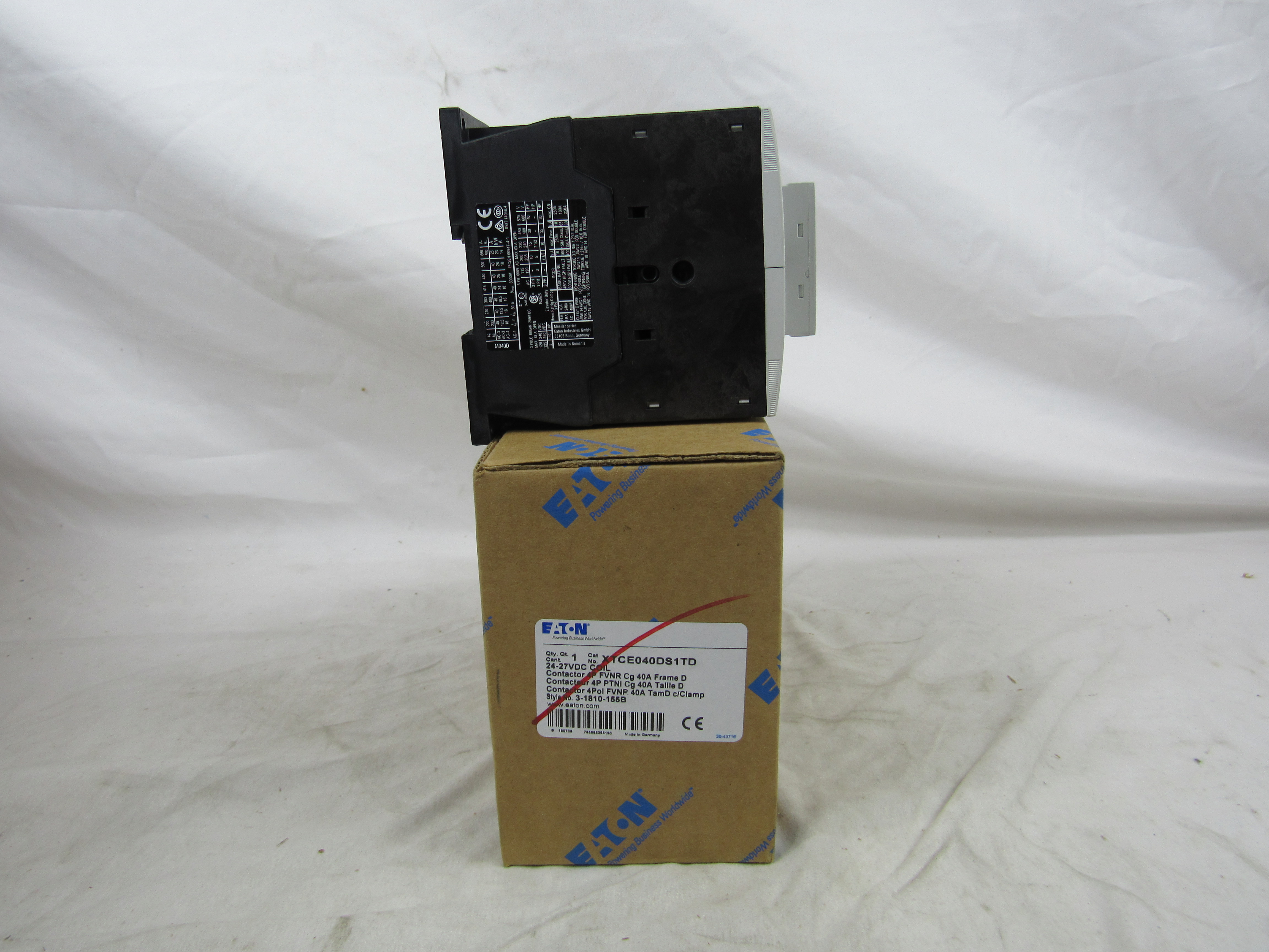 Eaton XTCE040DS1TD IEC Contactor