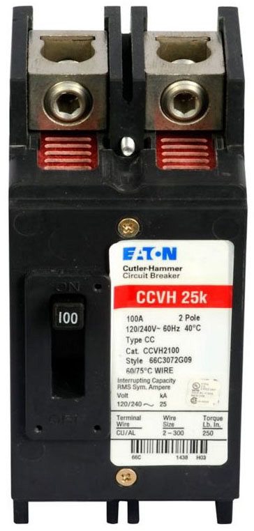 Eaton CCVH2070 Molded Case Breakers (MCCBs)