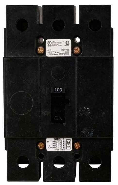 Eaton GHC3060 Molded Case Breakers (MCCBs)