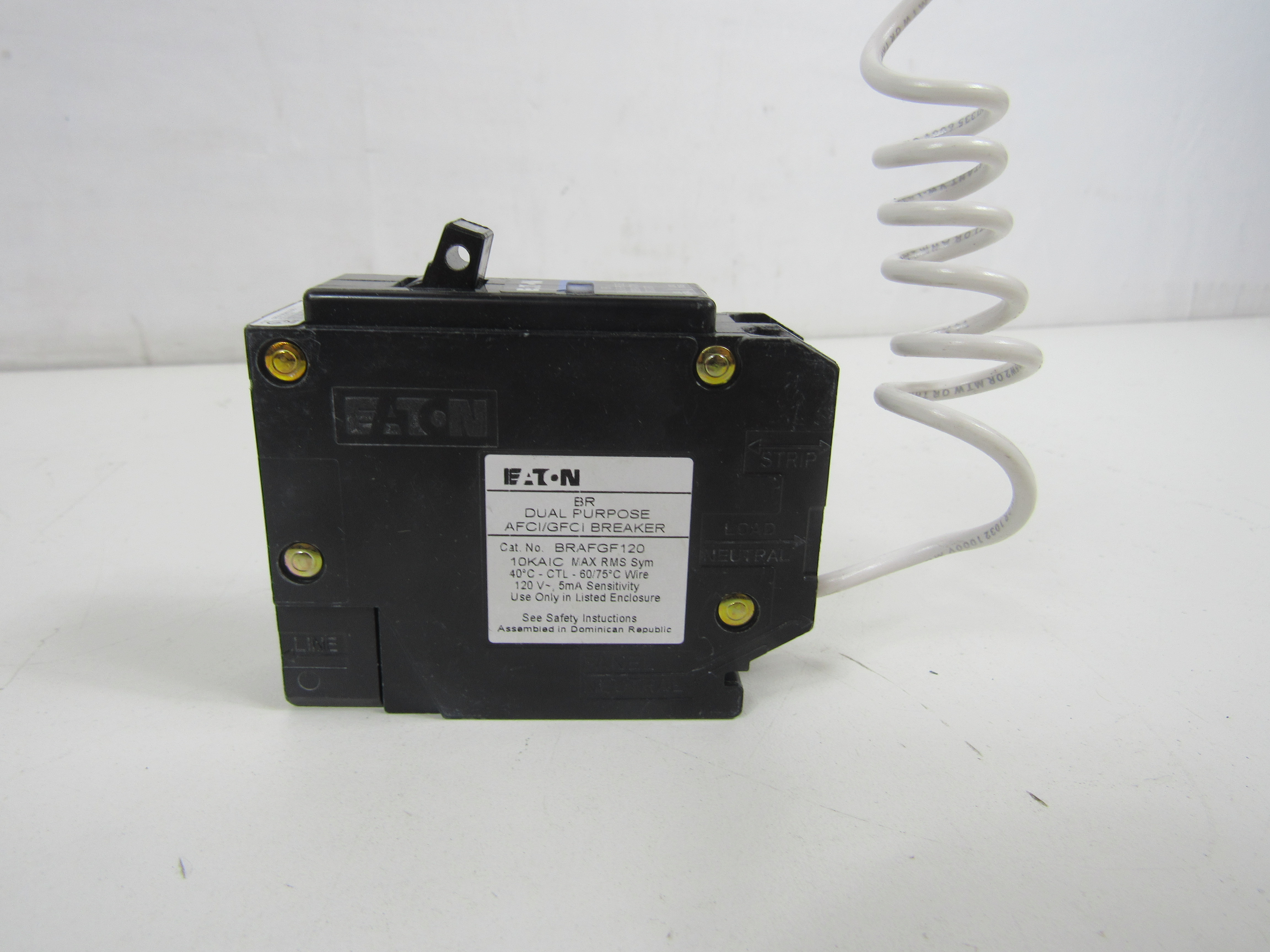 Eaton BRAFGF120 Miniature Circuit Breakers (MCBs)