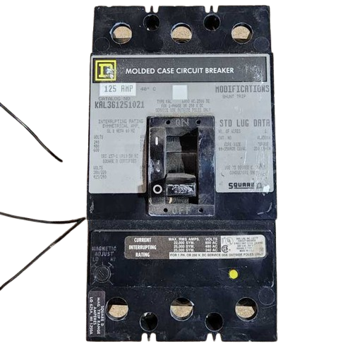 Square D KAL361251021 Molded Case Breakers (MCCBs)