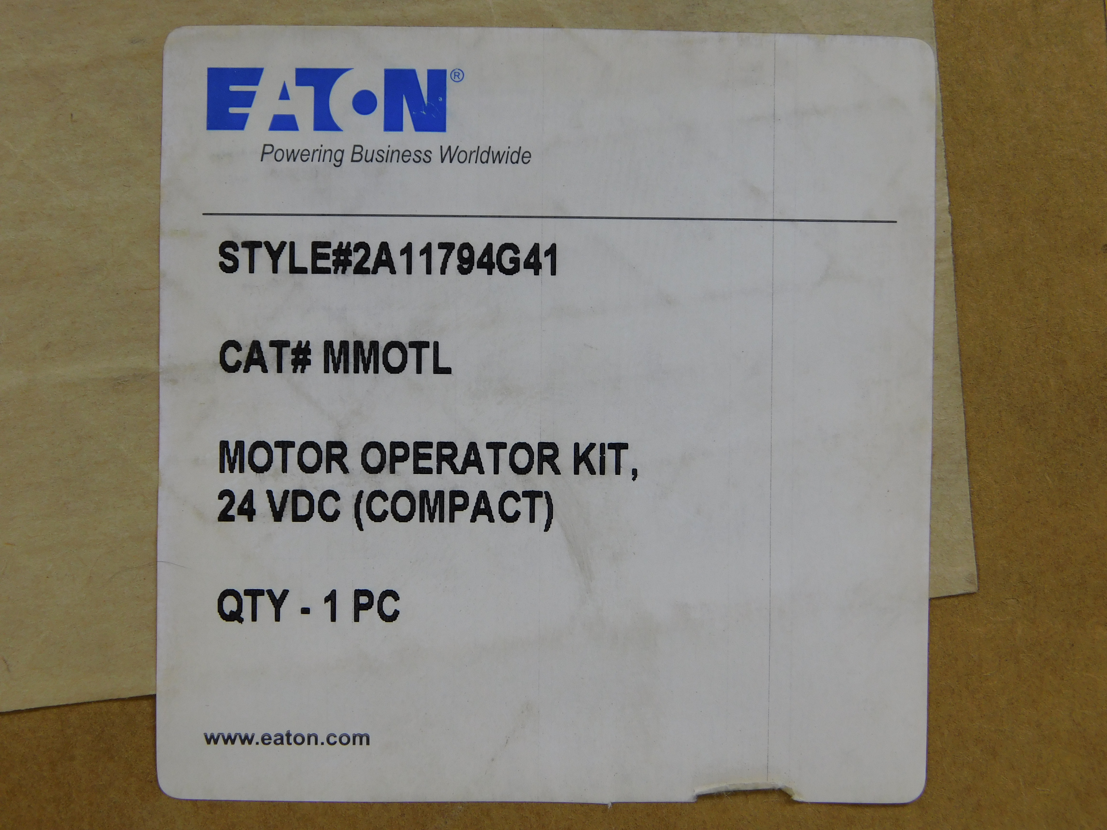 Eaton MMOTL Circuit Breaker Accessories