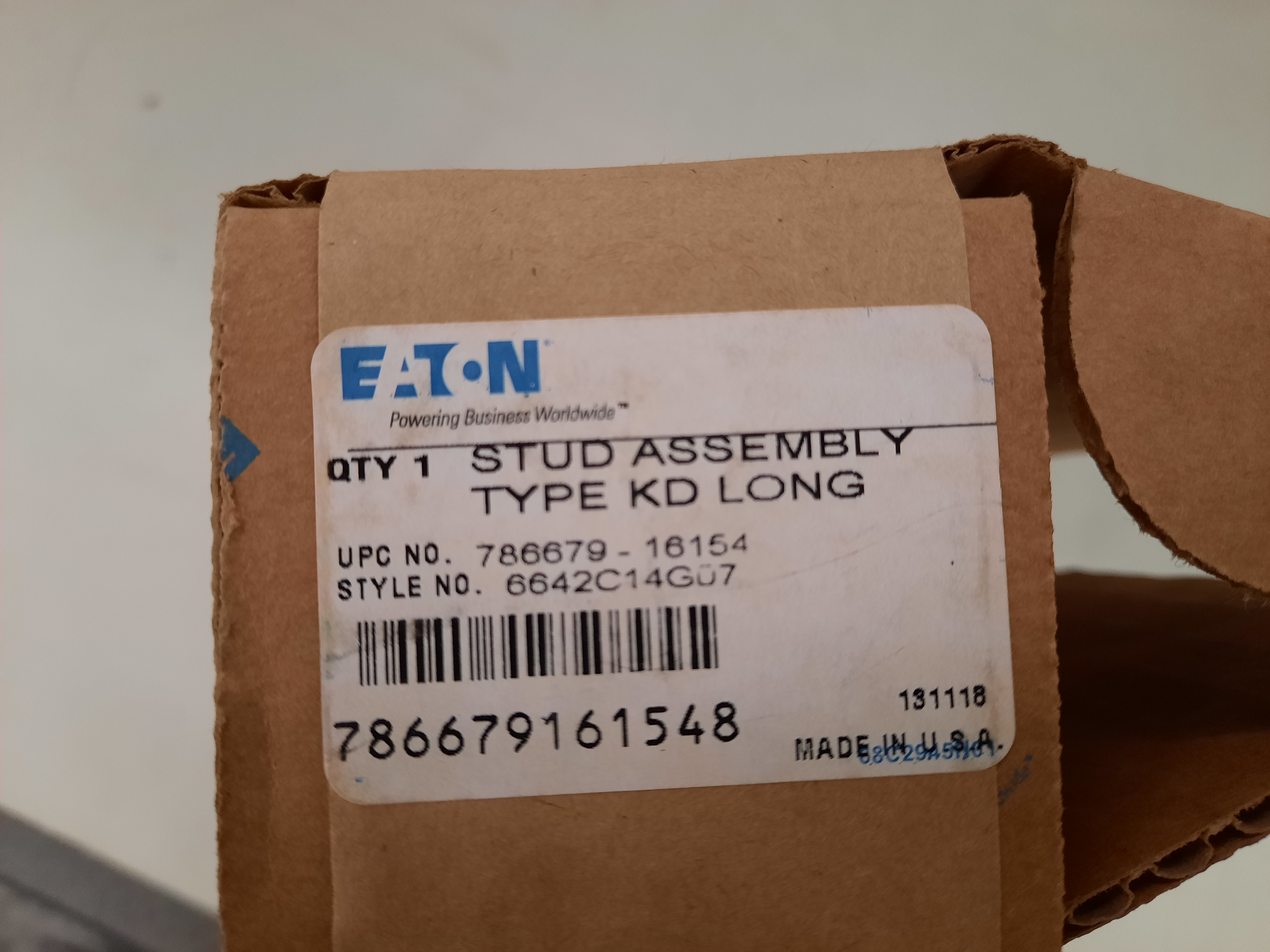 Eaton 6642C14G07 Circuit Breaker Accessories