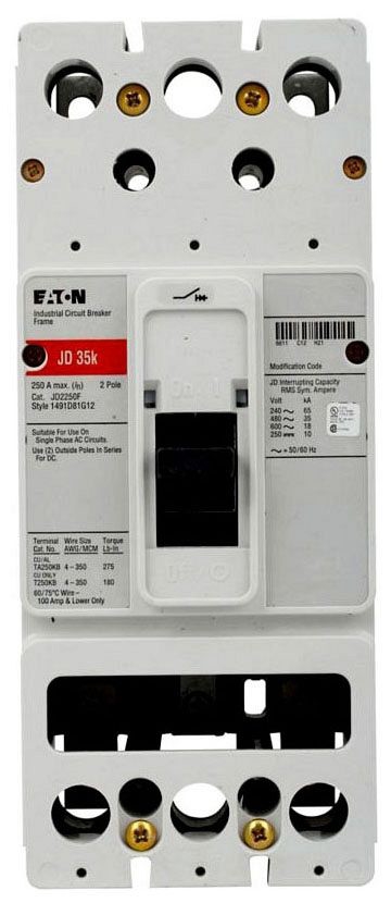 Eaton HJD2200 Molded Case Breakers (MCCBs)