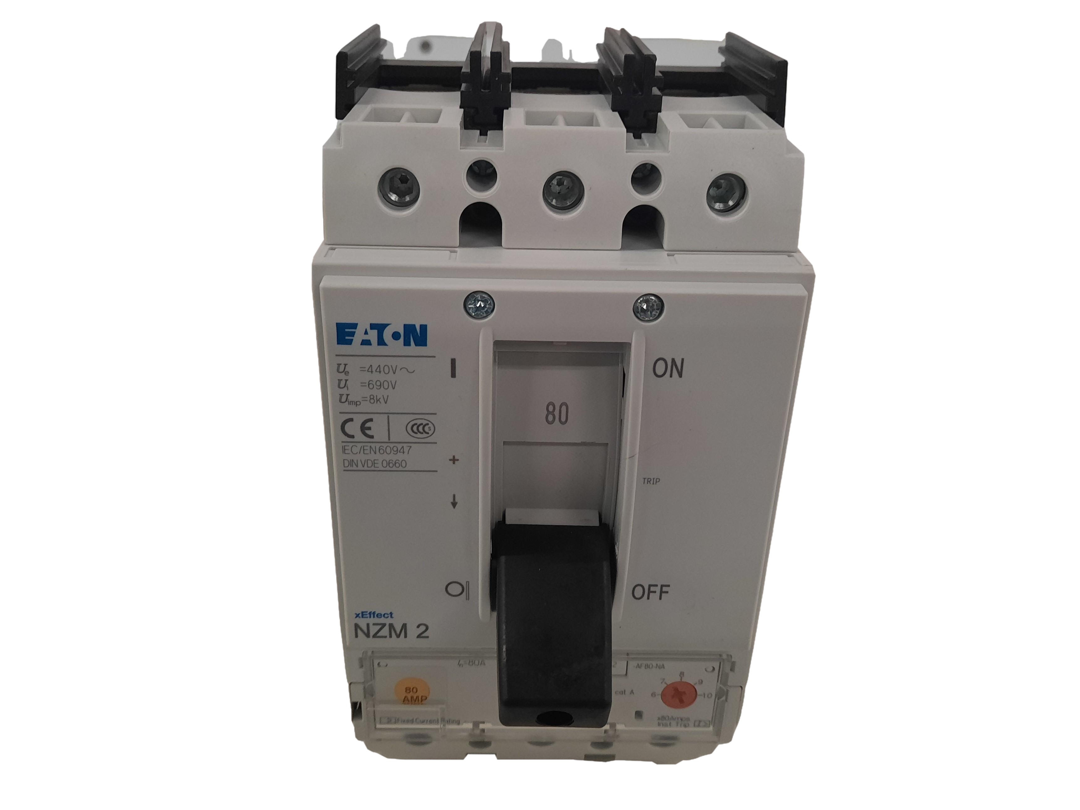 Eaton NZMB2-AF80-BT-NA Molded Case Breakers (MCCBs)