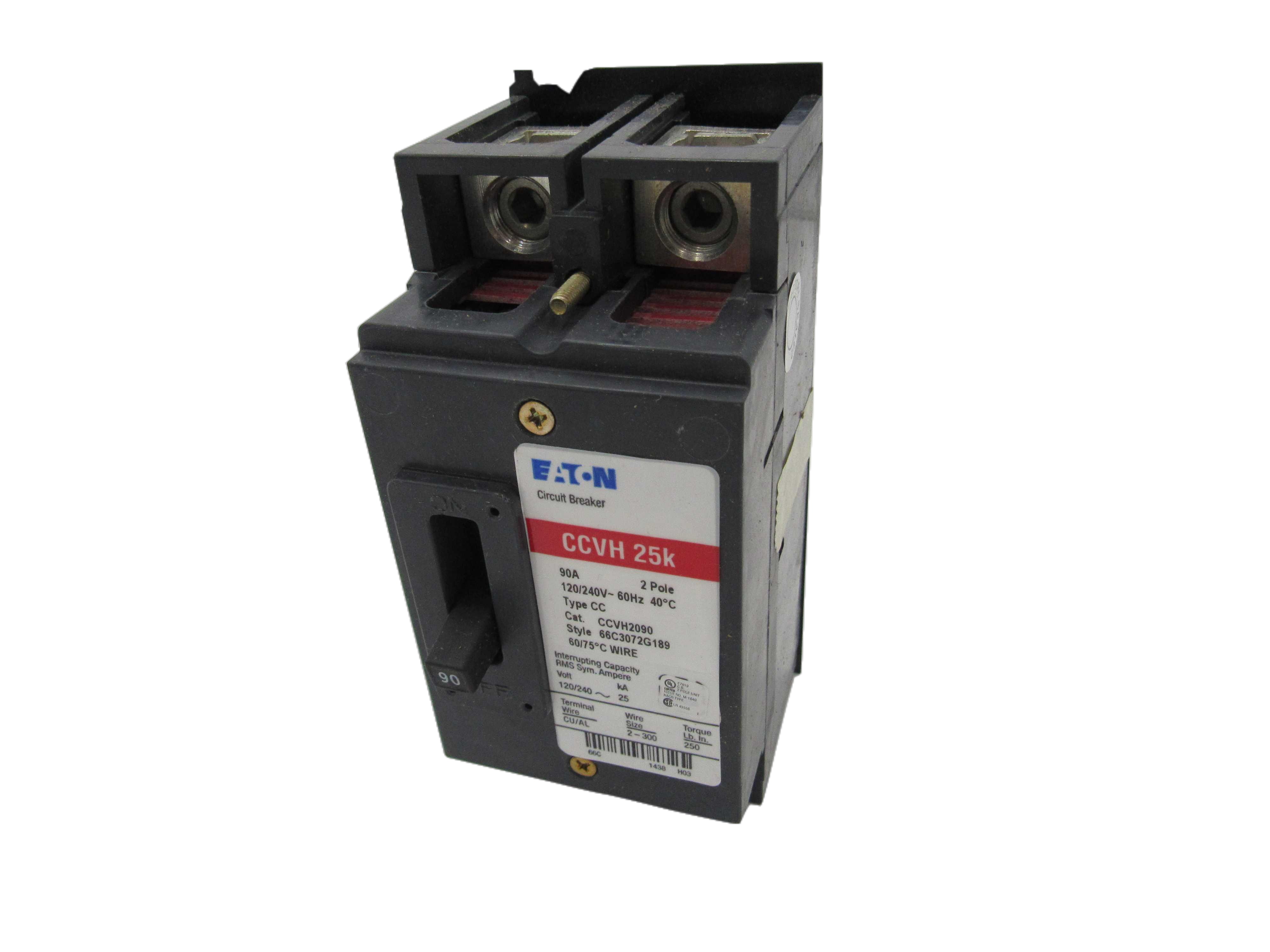 Eaton CCVH2090 Molded Case Breakers (MCCBs)