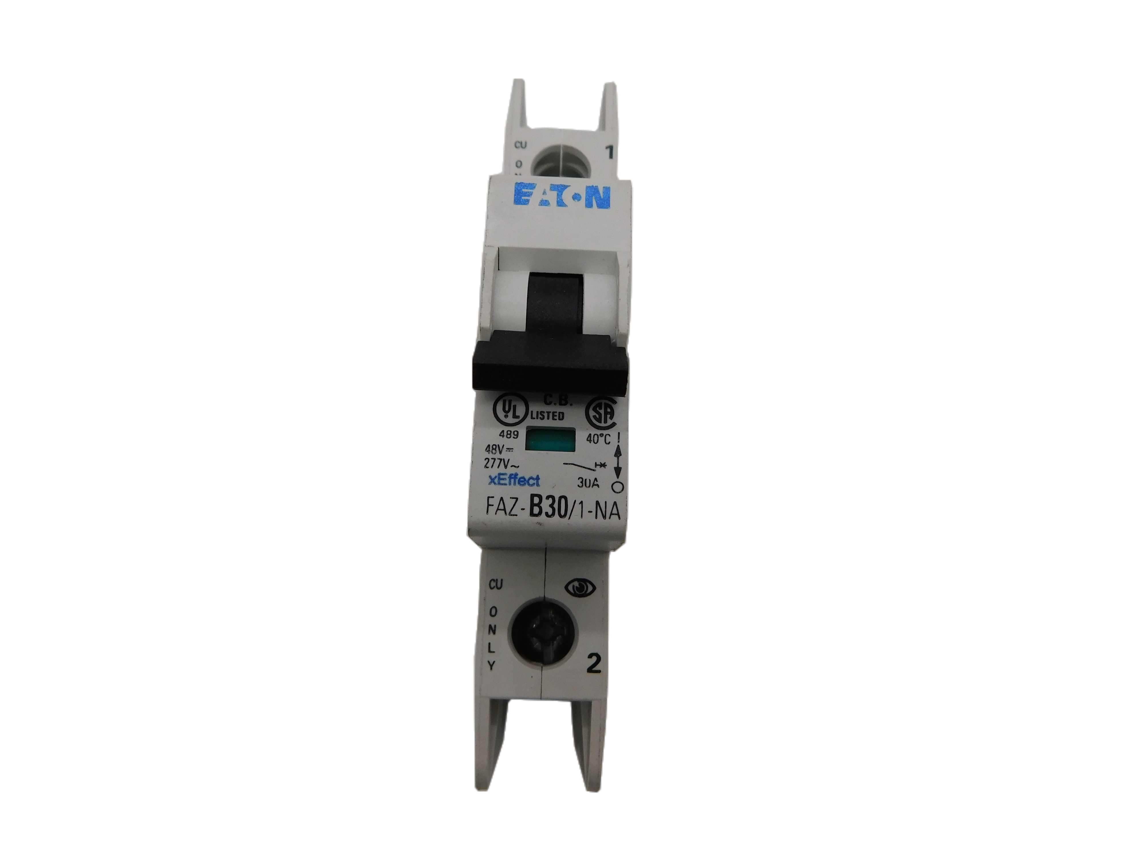 Eaton FAZ-B30/1-NA Miniature Circuit Breakers (MCBs)