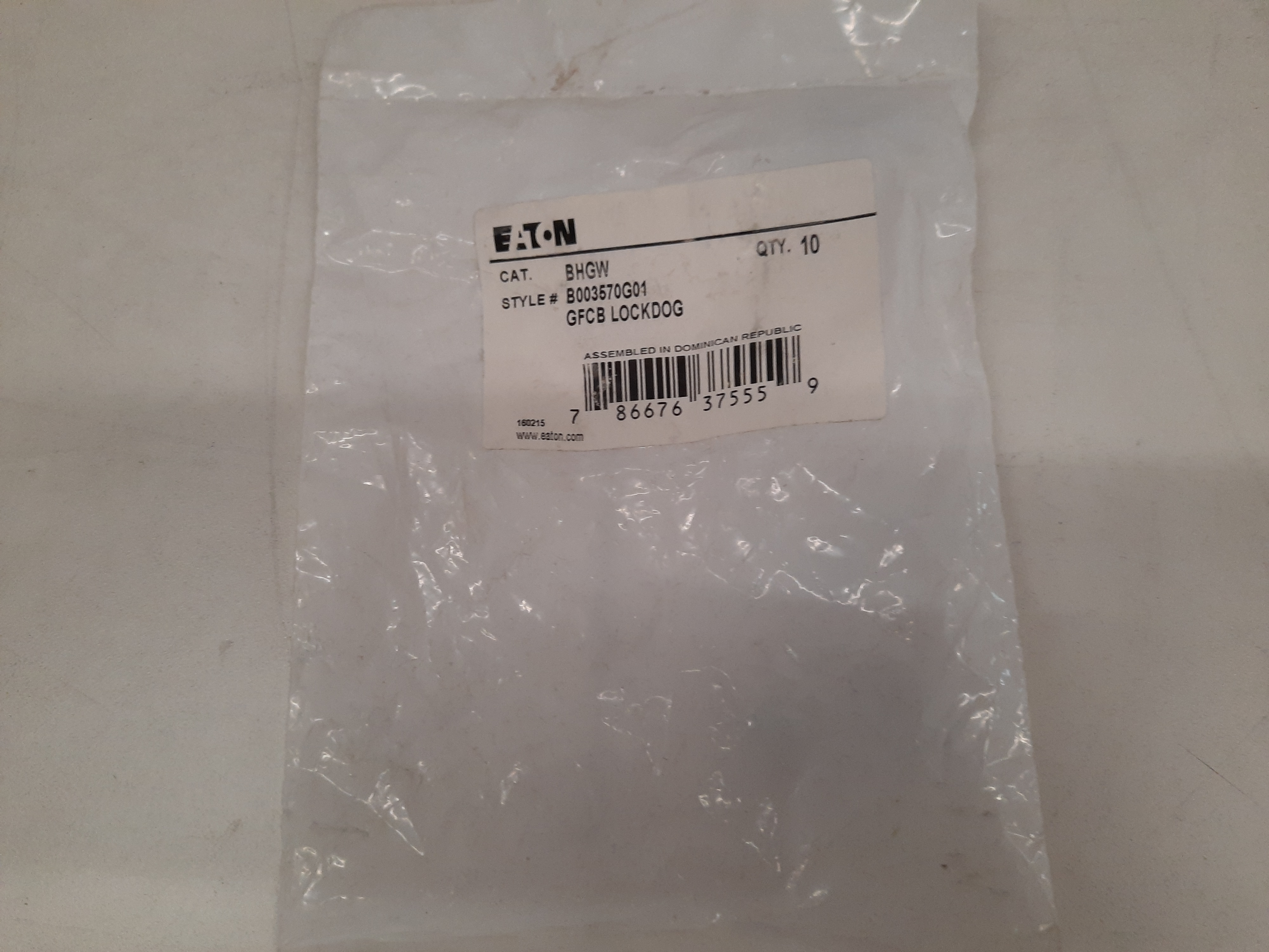 Eaton BHGW Circuit Breaker Accessories