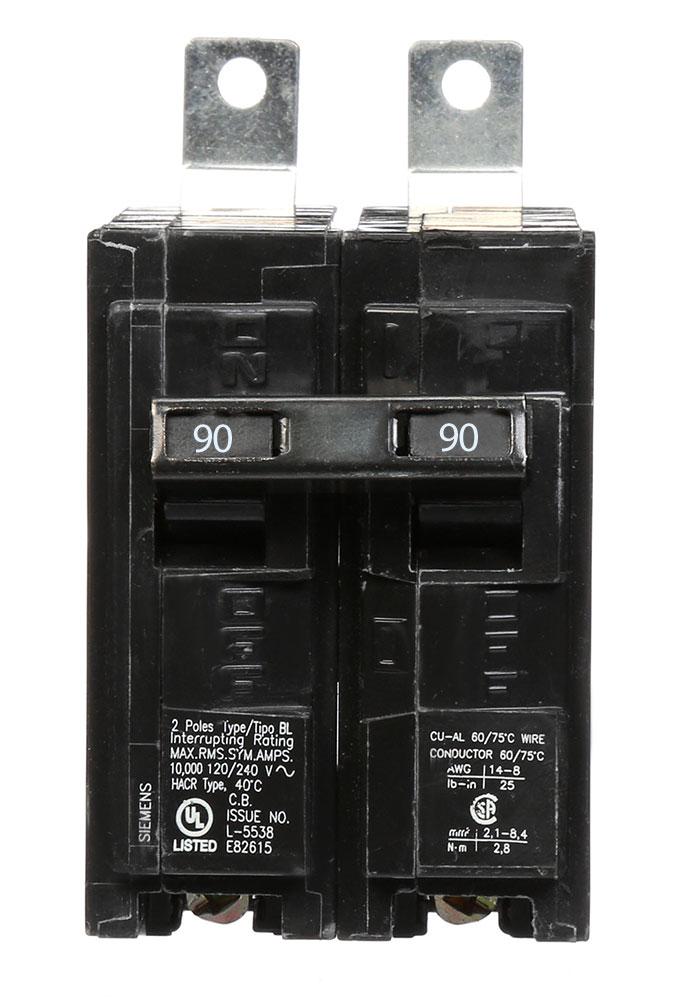 Siemens B290 Panelboard Circuit Breaker