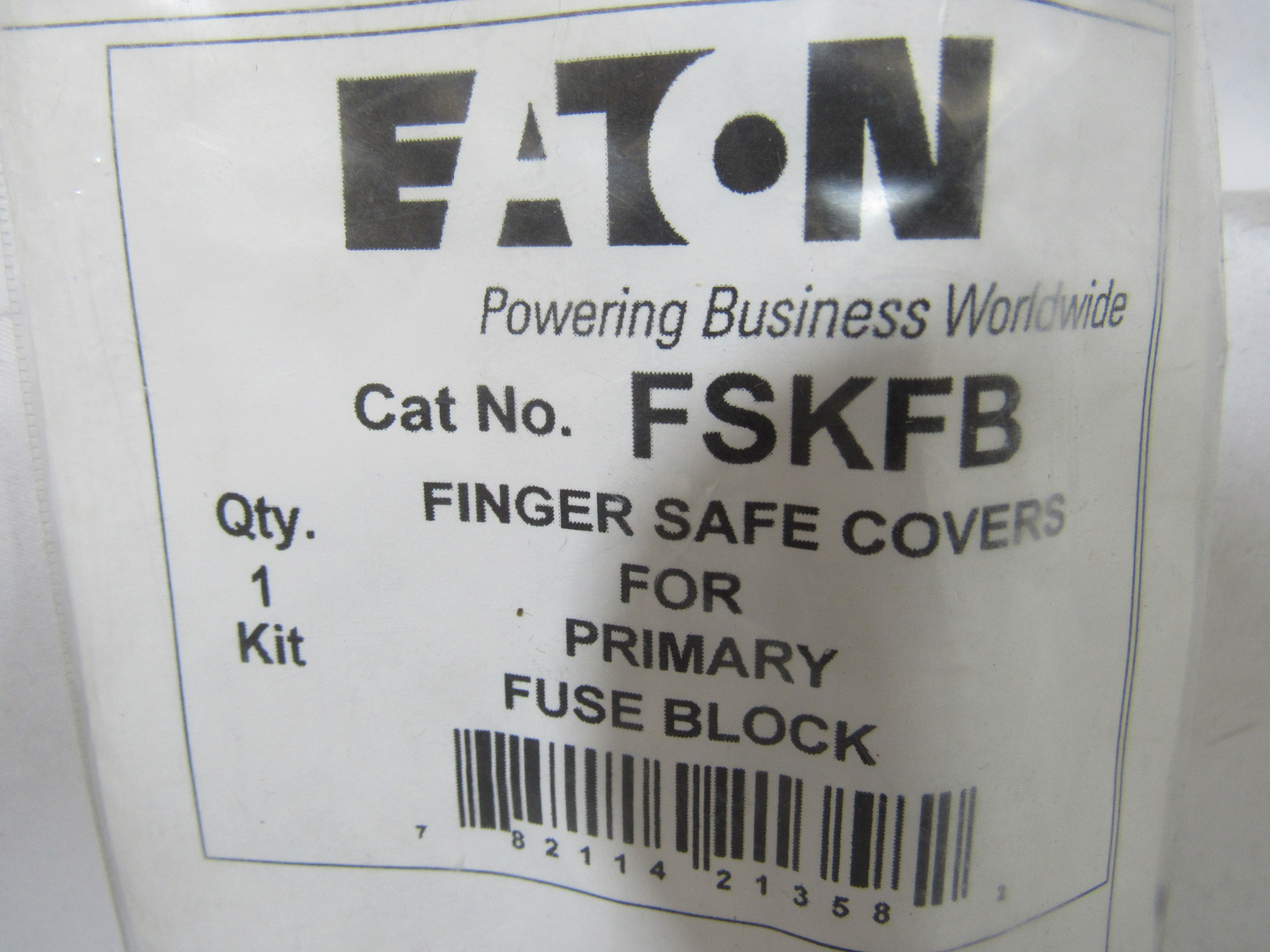 Eaton FSKFB Distribution Transformer Finger-Safe Primary Fuse Block Cover