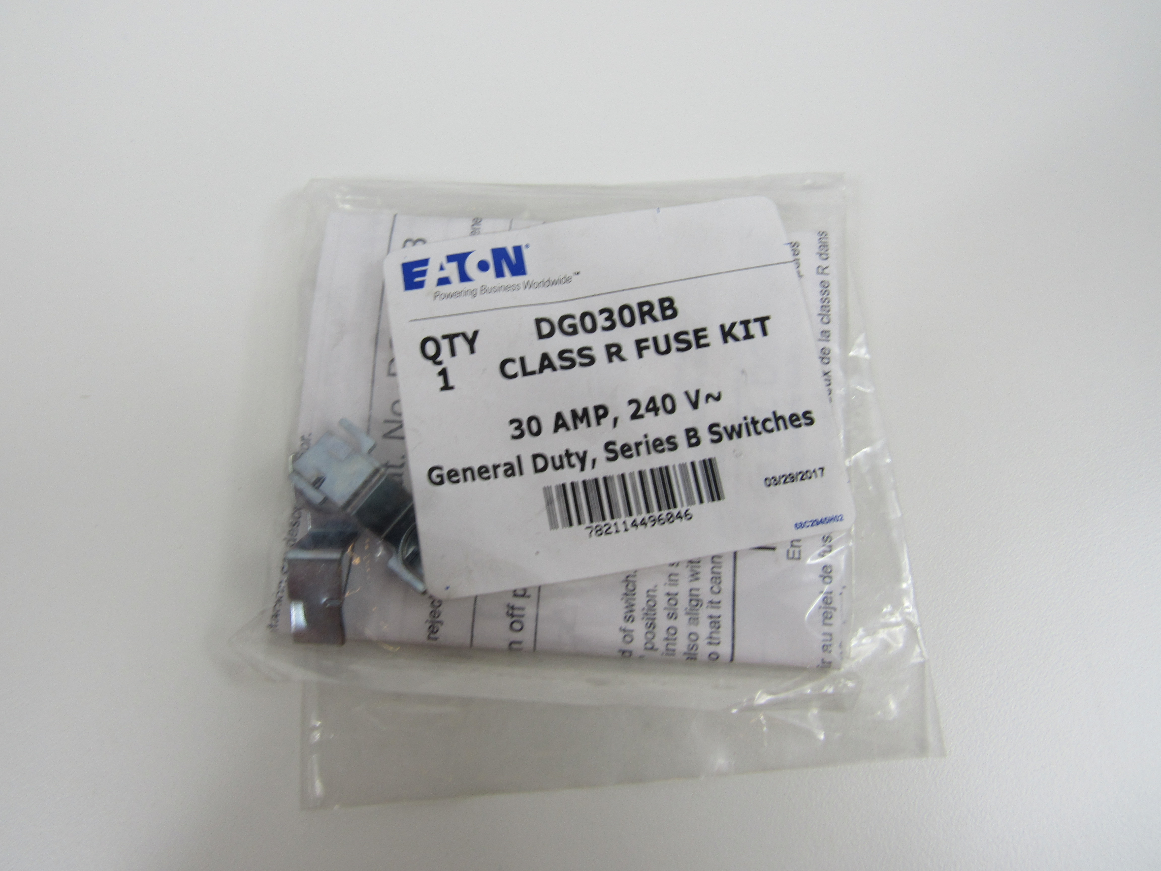 Eaton DG030RB Fuse Adapter Kit