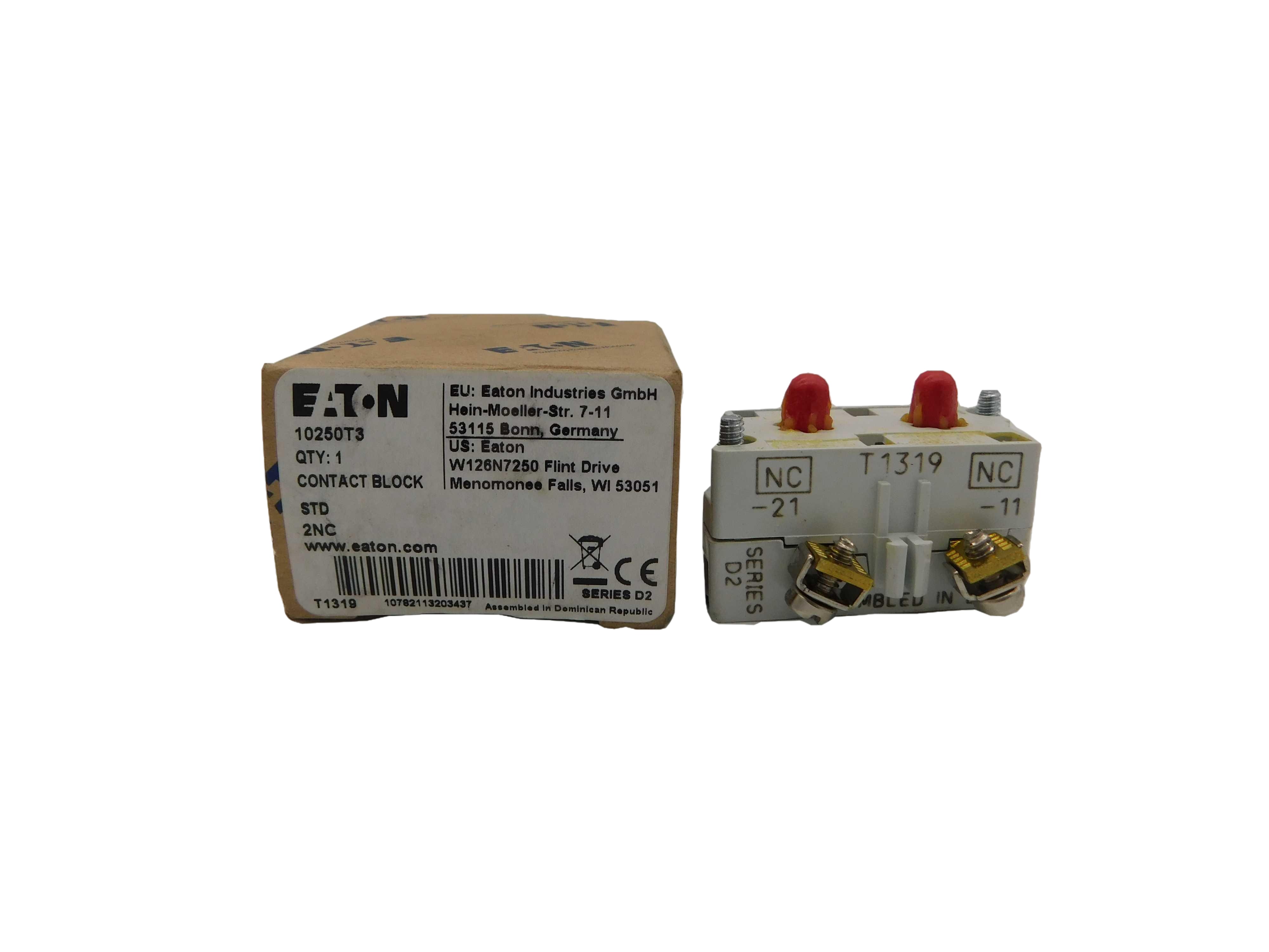 Eaton 10250T3 Contact Blocks and Other Accessories Eaton 10250T3 Contact Blocks and Other Accessories