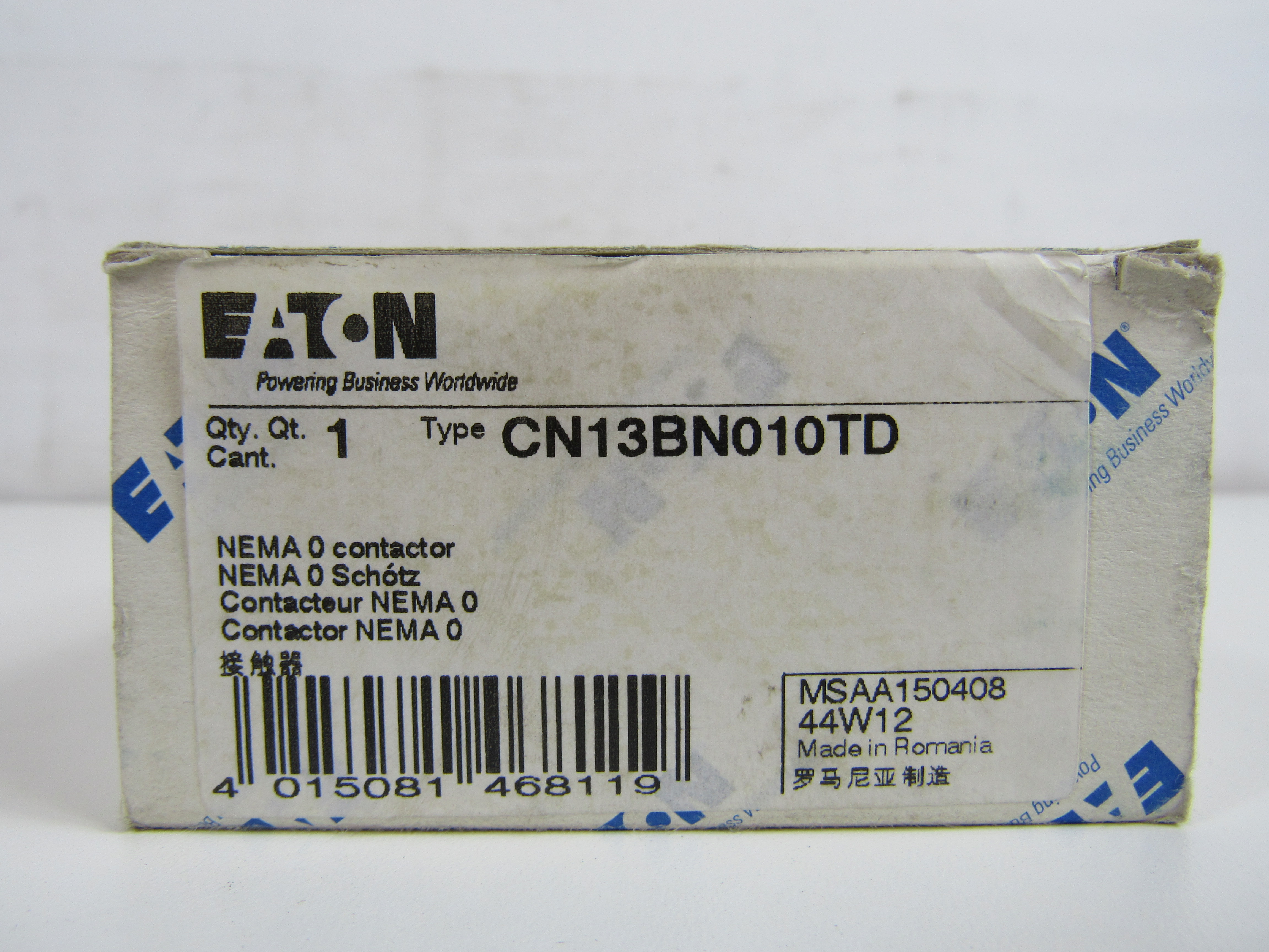 Eaton CN13BN010TD Other Contactors