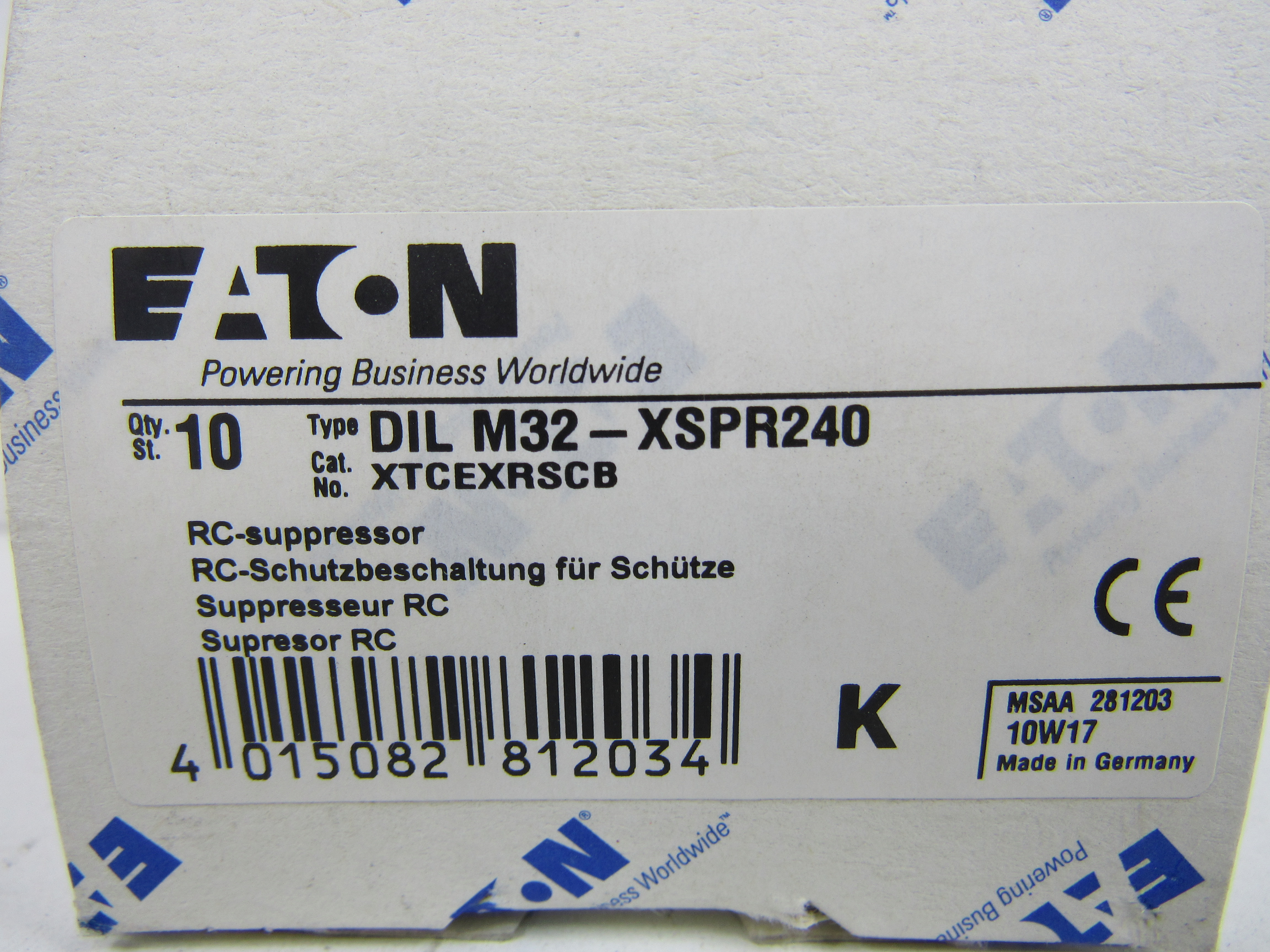 Eaton XTCEXRSCB Starter and Contactor Accessories