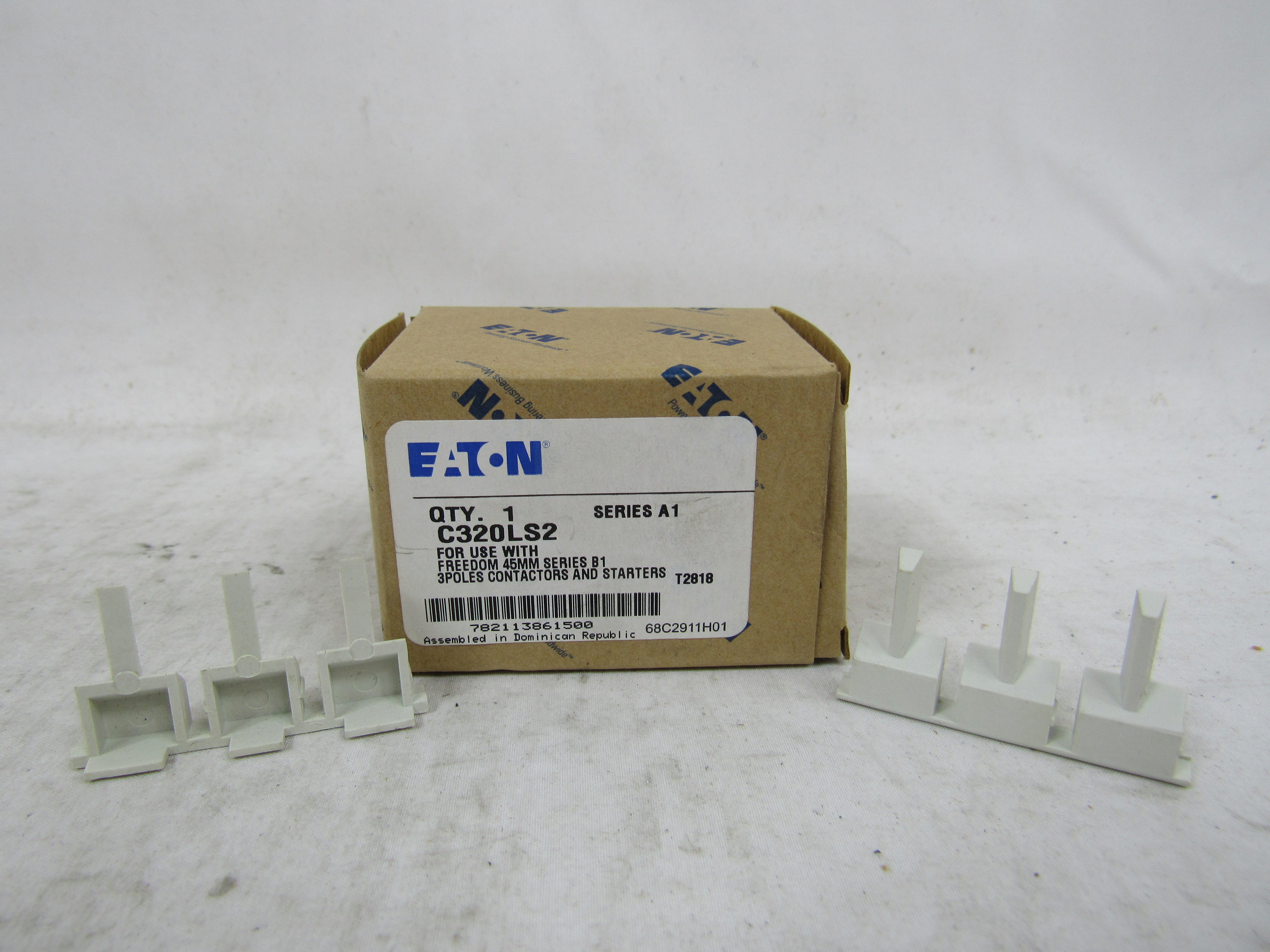 Eaton NSB C320LS2 Starter and Contactor Accessories Finger Protection Shields 3P 50/60Hz EA