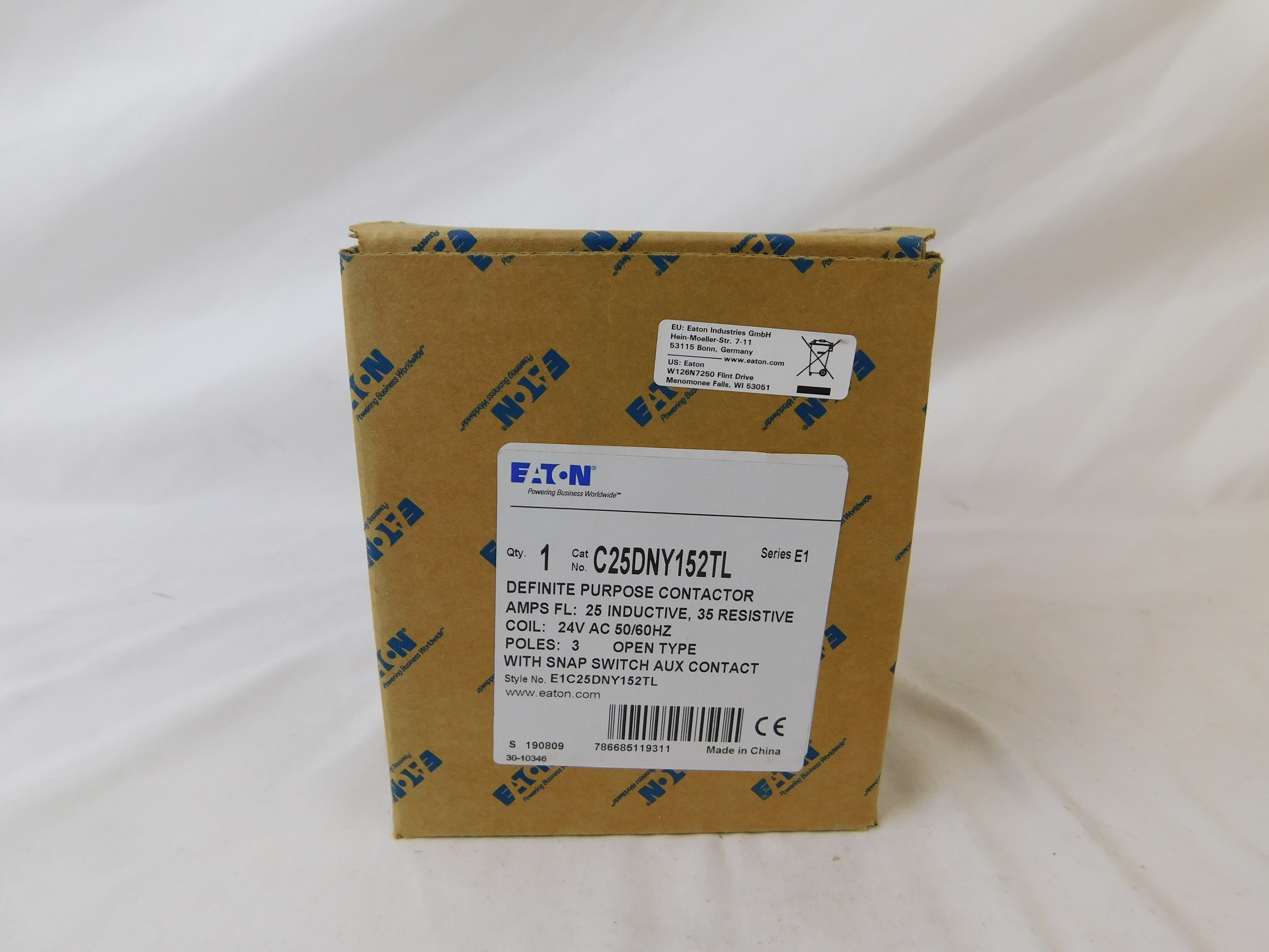 Eaton C25DNY152TL Other Contactors