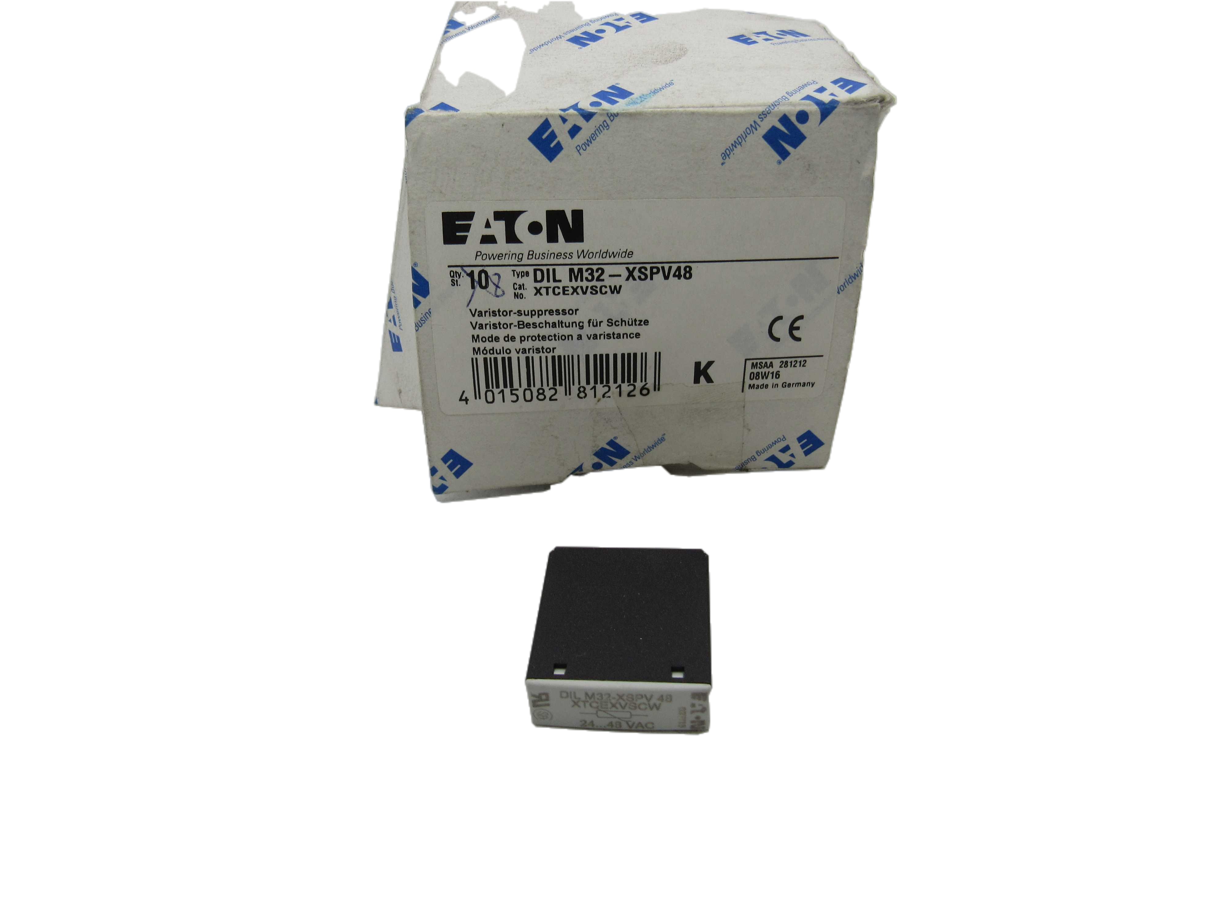 Eaton XTCEXVSCW Starter and Contactor Accessories