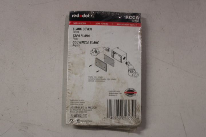 Red Dot RCCB Outlet Boxes/Covers/Accessories Red Dot RCCB Outlet Boxes/Covers/Accessories