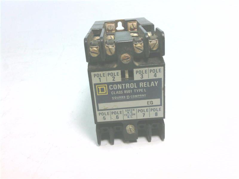 Square D 8501LO20 Relays