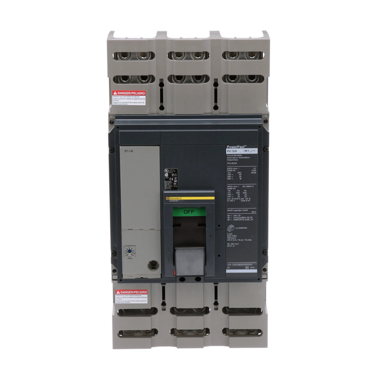 Square D PGL36120 Molded Case Breakers (MCCBs)