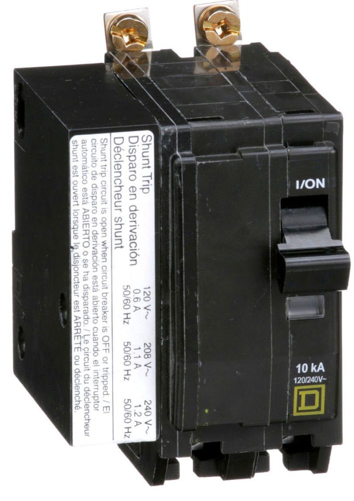 Square D QOB3801021 Miniature Circuit Breakers (MCBs)