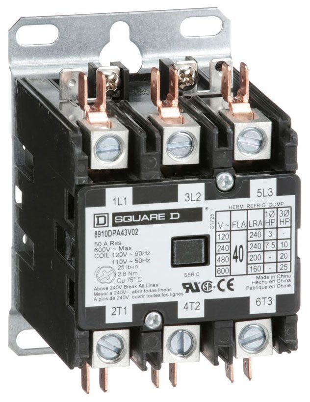 Square D 8910DPA43V02 Definite Purpose Contactors