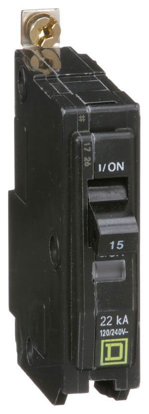 Square D QOB115VH Miniature Circuit Breakers (MCBs)