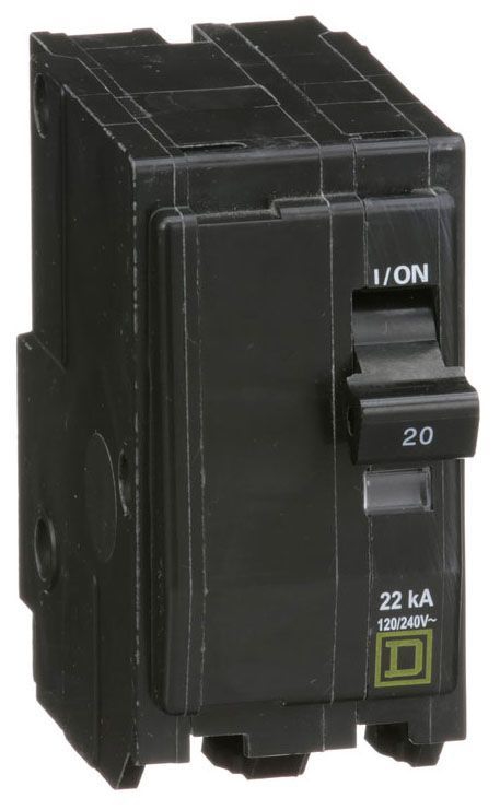 Square D QO220VH Miniature Circuit Breakers (MCBs)