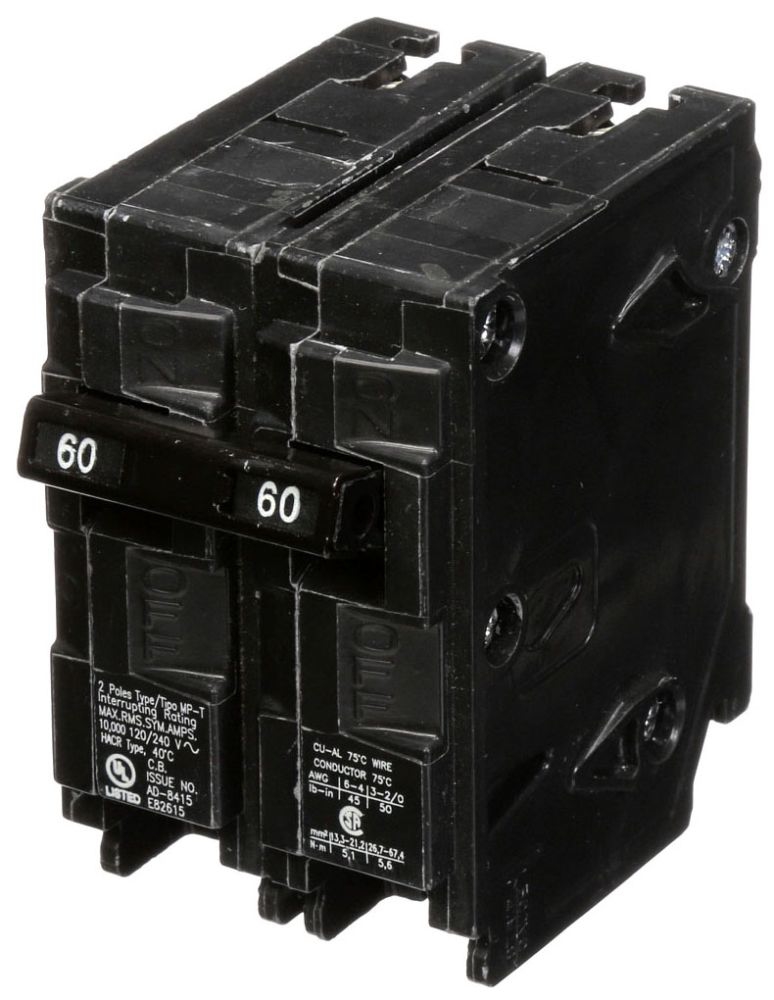 Siemens Q260 Miniature Circuit Breakers (MCBs)