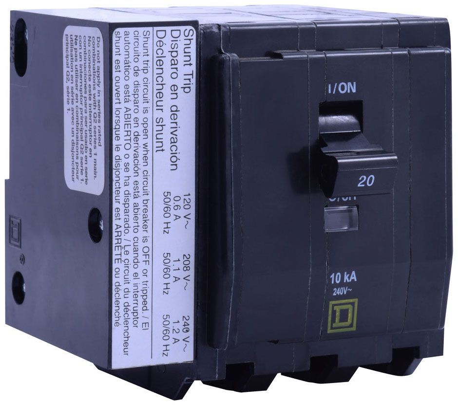 Square D QO3301021 Miniature Circuit Breakers (MCBs)