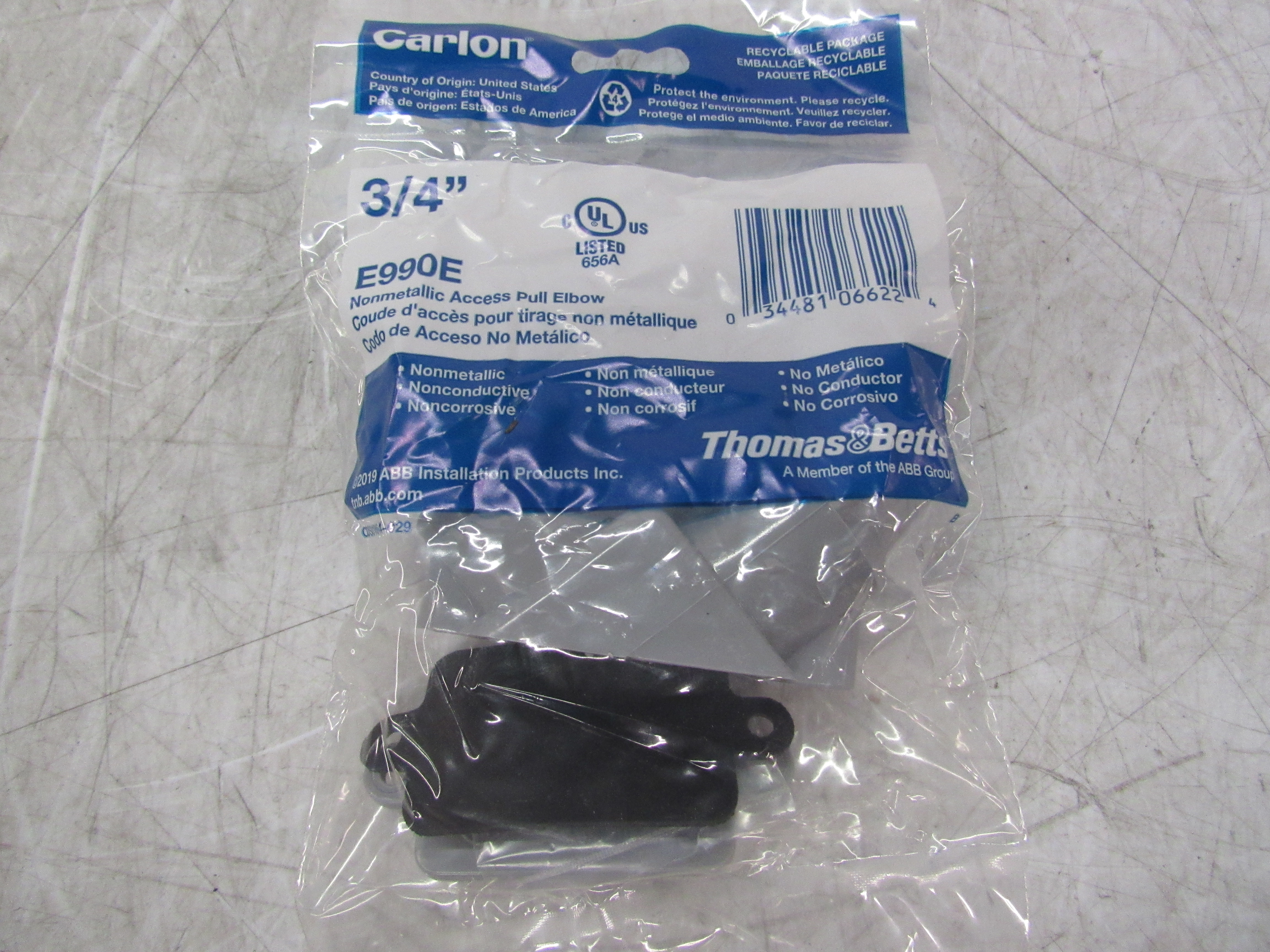 Carlon E990E Conduit Access Pull Elbow