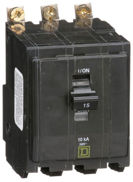 Square D QOB315 Miniature Circuit Breakers (MCBs)