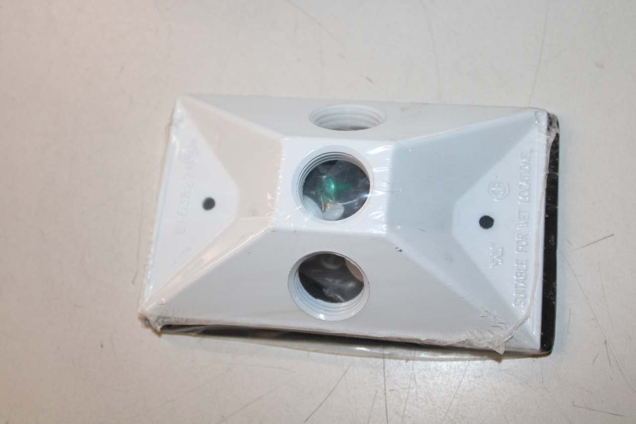 Thomas & Betts S203WHE Outlet Boxes/Covers/Accessories EA Thomas & Betts S203WHE Outlet Boxes/Covers/Accessories EA