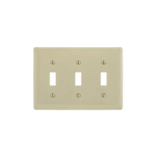 Hubbell Wiring Device-Kellems NP3I Wallplate